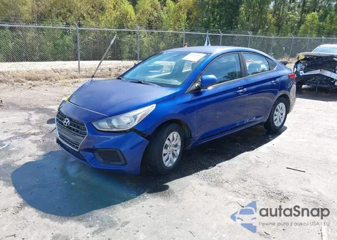 2018 Hyundai Accent Se z USA, uszkodzony, nr VIN 3KPC24A35JE022575